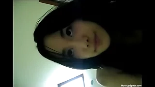 Elegant Korean model together with her private tape